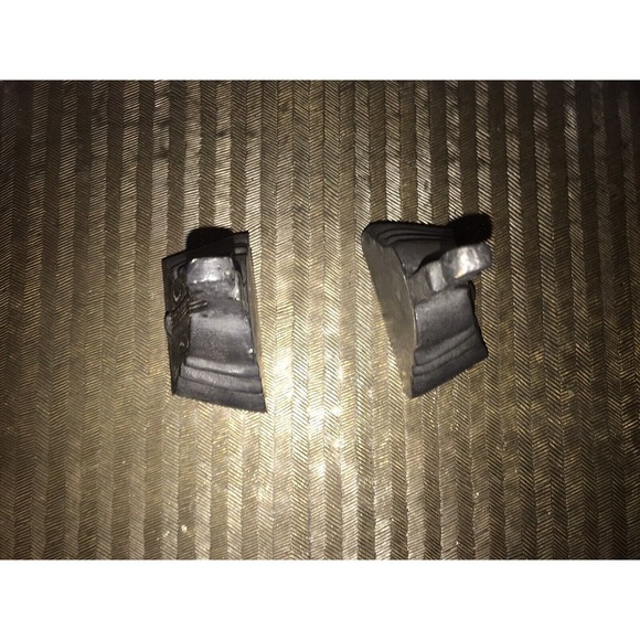 Set of 2 Heavy Bookends, Upright Bass Instrument, Decorative, Patina Finish - Picture 8 of 12